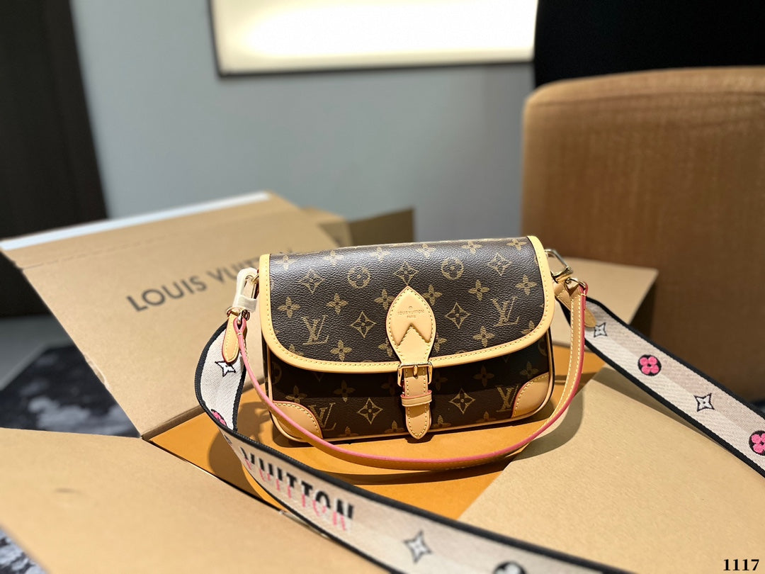 LV baguette custom bag