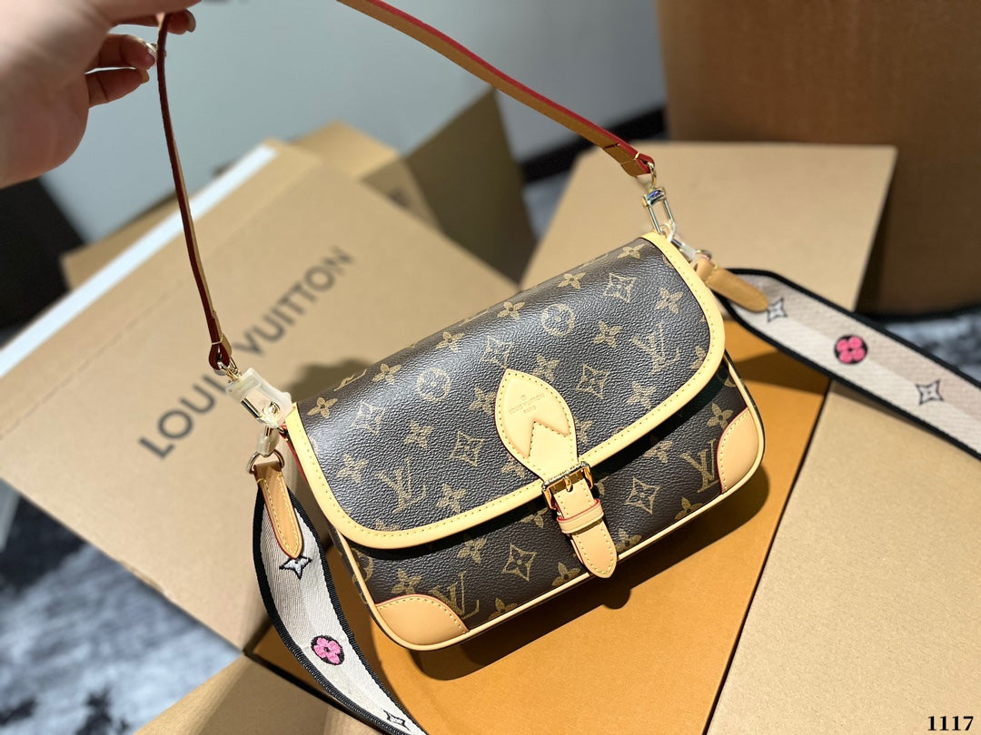 LV baguette custom bag