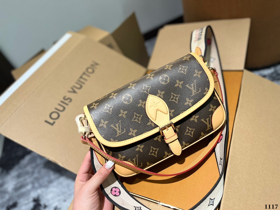 LV baguette custom bag