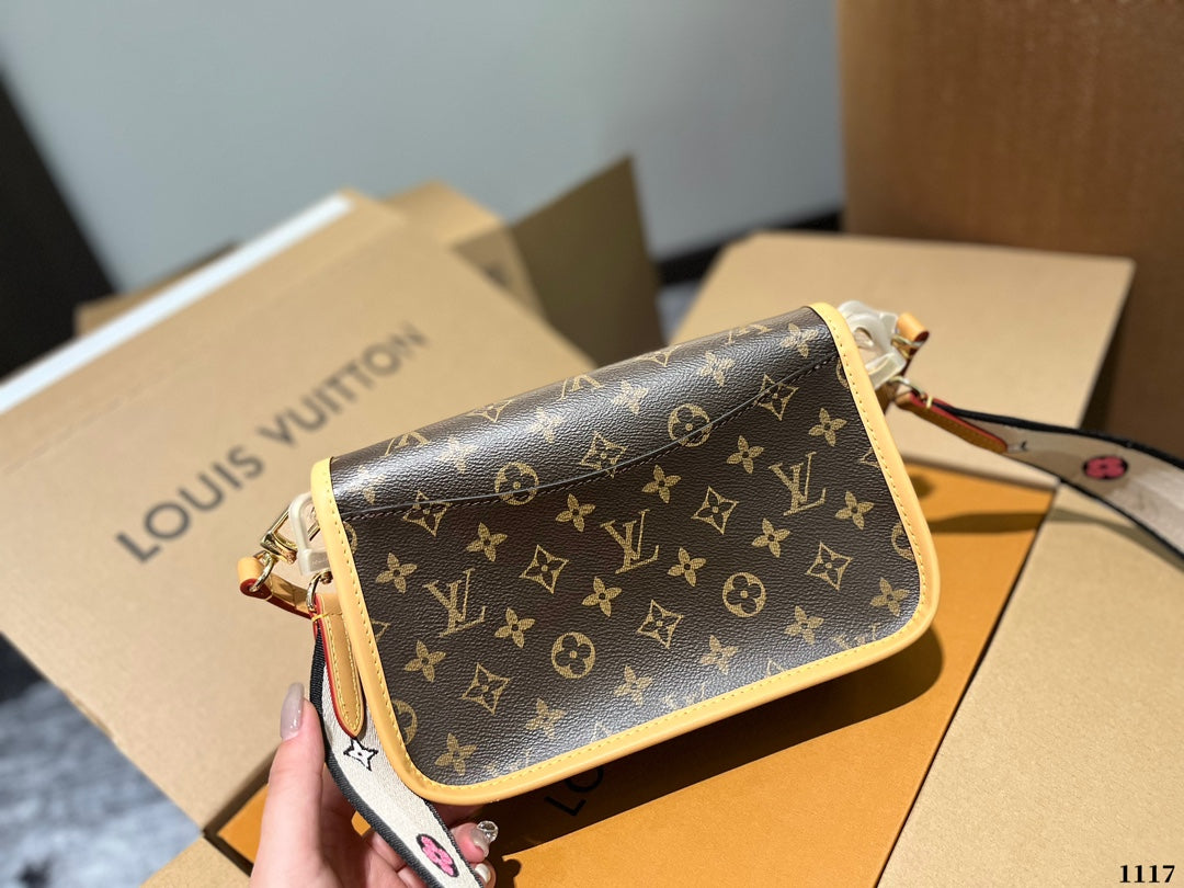 LV baguette custom bag