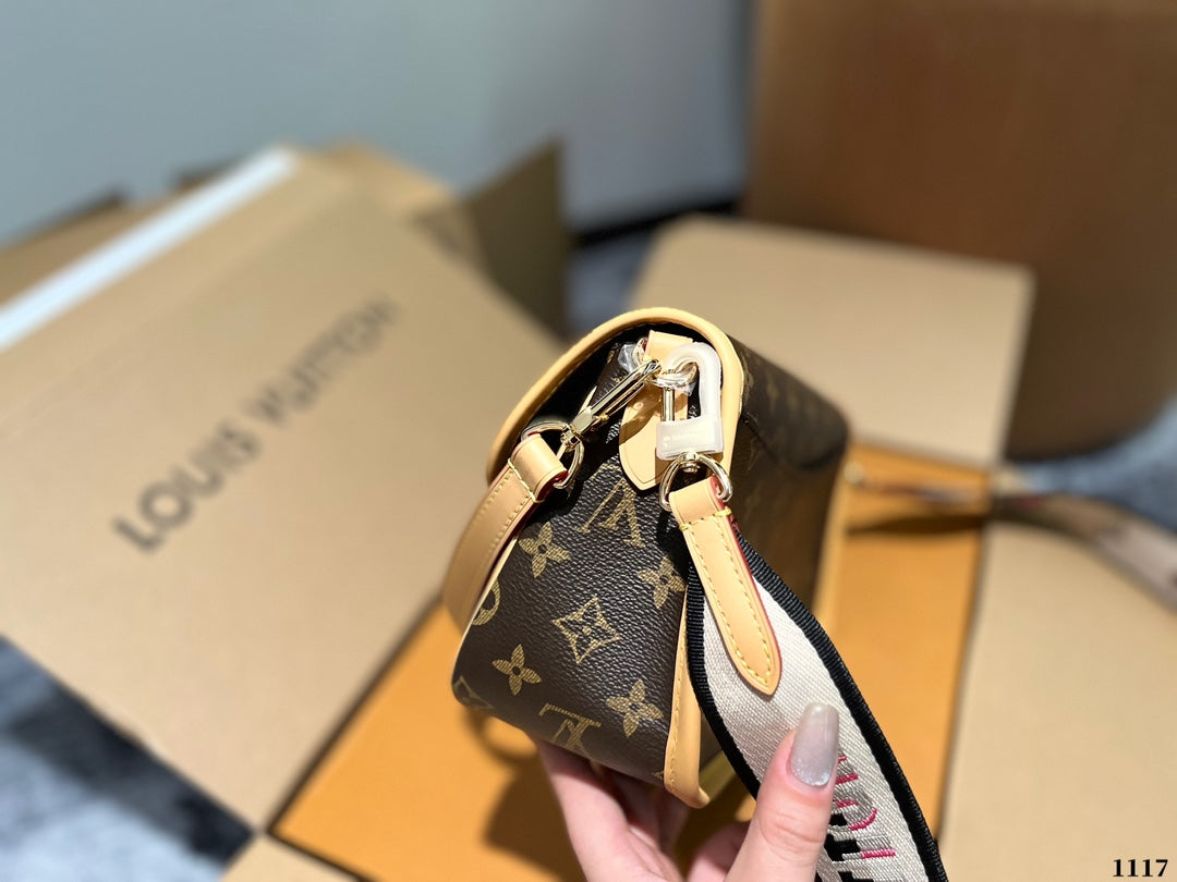 LV baguette custom bag