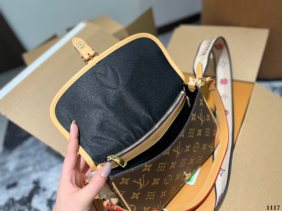 LV baguette custom bag